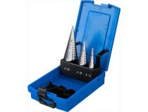 Зубр 29670-4-30-H3_z01 ЗУБР 3 шт., 4-30мм, набор ступенчатых сверл, сталь Р6М5