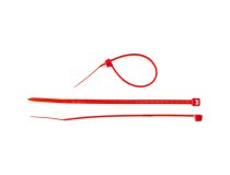 Зубр 309040-36-300 Кабельные стяжки красные КС-К1, 3.6 x 300 мм, 100 шт, нейлоновые, ЗУБР Профессионал