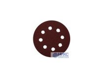 Зубр 35562-125-040 Круг шлифовальный ЗУБР МАСТЕР унив,из абраз бумаги на велкро осн, 8 отверстий, Р40, 125мм, 5шт