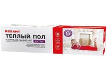 51-0501 Теплый пол,нагревательный мат REXANT Extra,двухжильный,0.7 м2,0.5х1.4 м,112 Вт