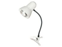 Светильник Трансвит НАДЕЖДА-ПШ (NADEZHDA-PSH/WT) настольный на прищепке E27 белый 40Вт