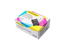 Зажимы Silwerhof 510018 сталь 51мм черный (упак.:12шт) картонная коробка