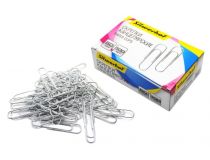 Скрепки Silwerhof 491037 металл оцинкованные 50мм (упак.:100шт) картонная коробка