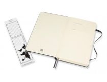 Блокнот Moleskine CLASSIC EXPENDED QP060EXP Large 130х210мм 400стр. линейка твердая обложка черный