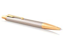 Ручка шариков. Parker IM Premium K323 (1931687) Grey GT M синие подар.кор.