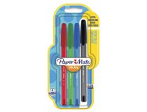Paper Mate InkJoy 100 1956718 Набор шариковых ручек (синий/чёрный/красный/зелёный, 4шт)