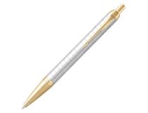 Ручка шариков. Parker IM Premium K318 (2143643) Pearl GT M синие подар.кор.