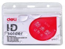 Deli E5758 Бейдж для пропуска (100x80мм, уп. 10 шт)