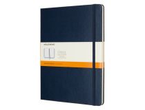 Блокнот Moleskine CLASSIC QP090B20 XLarge 190х250мм 192стр. линейка твердая обложка синий