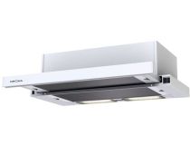 Вытяжка встраиваемая Krona Kamilla 600 2 motors белый управление: кнопочное (2 мотора)