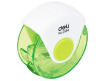 Точилка для карандашей ручная Deli E0554 1 отверстие пластик ассорти европодвес