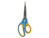 Ножницы Silwerhof Mode универсальные 190мм ручки с резиновой вставкой асим.