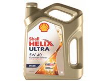 SHELL 550046371 Масло моторное синтетическое Shell Helix Ultra Diesel 5W-40 (4 л)