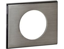 LEGRAND 069101 Рамка, однопостовая, фактурная сталь