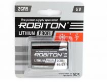 Батарейка литиевая Robiton Lithium Profi 2CR5, DL245 (6V)