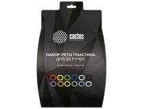 Cactus CS-3D-PETG-12x10M Пластик PETG для ручки 3D, 12 цветов x10м