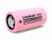 Аккумулятор LiitoKala типа 18350 (900mAh, Li-ion) без защиты