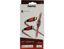 Hama 183310 Кабель USB2.0 USB-C-- Lightning 1.5м