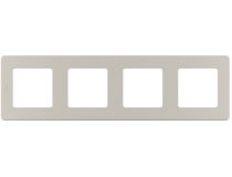 LEGRAND 673968 Рамка 4 поста INSPIRIA шампань