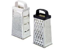 VETTA Терка 4-х сторонняя 23см жесть, 2 цвета ручки 885-105