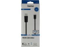 Hama 00200609 Кабель USB 2.0 A-- micro-B 3м