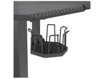 Стол Cactus CS-ED-GBK столешница МДФ карбон каркас черный