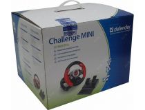 Руль Defender Challenge Mini (LE) (Vibration, Руль,педали,8поз.перекл.,10кн.,USB)  64351 
