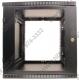 NT WALLBOX 12-66 B Шкаф 19 настенный, чёрный 12U 600x650, дверь стекло-металл