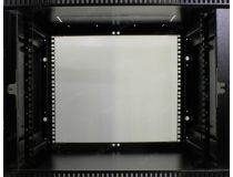 NT WALLBOX 9-66 B Шкаф 19 настенный, чёрный 9U 600x650, дверь стекло-металл