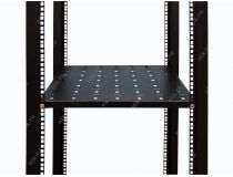 NT S750 B Полка 19 , чёрная L=750 мм, перфорированная