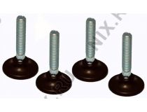 NT R3320 B Стойка 19 двухрамная раздвижная, чёрная 33U 600x495-790