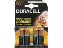 Duracell MN1500-4 (LR6) Size AA, 1.5V,щелочной (alkaline) уп.4 шт 
