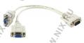 VCOM VVG6530-0.3M Сплиттер DSub(15M) - 2xDSub(15F) 0.3м