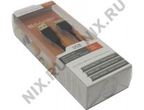 Defender 87429 Кабель удлинительный USB 2.0 A-- A 1.8м 2 фильтра