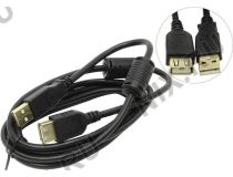 Defender 87429 Кабель удлинительный USB 2.0 A-- A 1.8м 2 фильтра