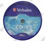 CD-R Verbatim  700Mb 52x sp. уп.25 шт  на шпинделе 43432 