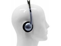 Наушники с микрофоном Genius HS-02B (регул. громкости)