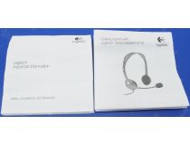 Logitech Stereo Headset H110 (наушники с микрофоном) 981-000271 