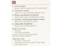 Logitech Stereo Headset H110 (наушники с микрофоном) 981-000271 