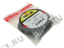 VCOM VVG6448-5м Кабель монитор - SVGA card (15M -15M) 5м 2 фильтра