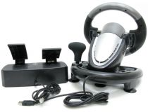 Руль Defender Forsage (Vibration, рулевое колесо, педали, рычаг КПП, 8поз.перекл.,12кн., USB) 64367 