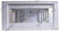 NT WALLBOX 6-66 G Шкаф 19 настенный, серый 6U 600x650, дверь стекло-металл