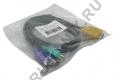 ATEN 2L-5202P Кабель для KVM переключателей (PS/2+PS/2+VGA15M, 1.8м)
