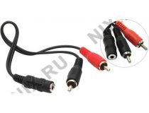 Hama 43254 Переходник 2RCA-M -- Jack3.5-F