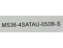 <MS36-4SATAU-050B-S> Кабель SFF-8087 -> 4SATA, 0.5м, Г-образный коннектор