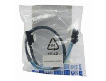 <MS36-4SATAU-050B-S> Кабель SFF-8087 -> 4SATA, 0.5м, Г-образный коннектор